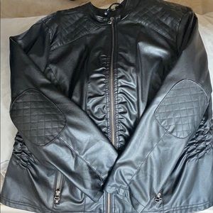 Leather jacket